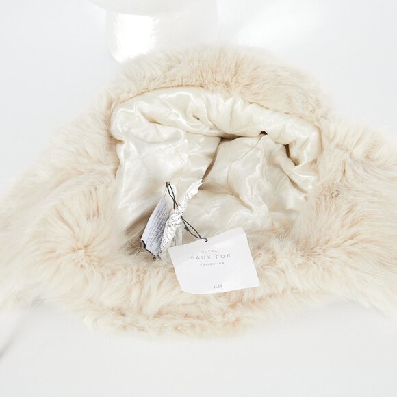 Restoration Hardwear RH Ushanka Faux Fur Trapper Hat NEW - Picture 7 of 10